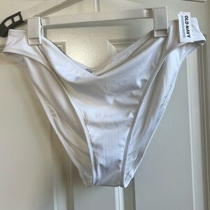 Old Navy White Bikini Bottom
